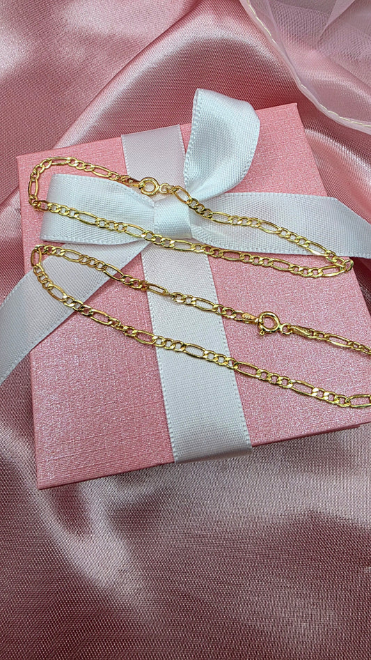 Pulso Car Italiano 1.6g de 18 cm en Oro de 10k 🩷