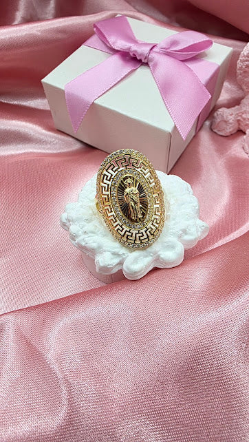 ANILLO SAN JUDAS IMPORTADO EN ORO DE 10K