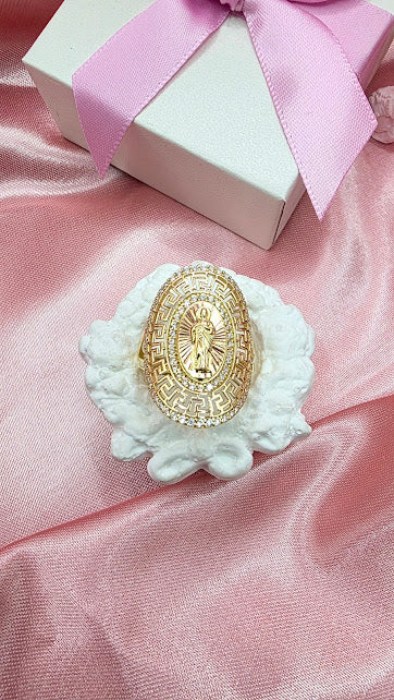 ANILLO SAN JUDAS IMPORTADO EN ORO DE 10K