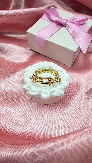 ANILLO TIF GRUESO EN ORO DE 10K