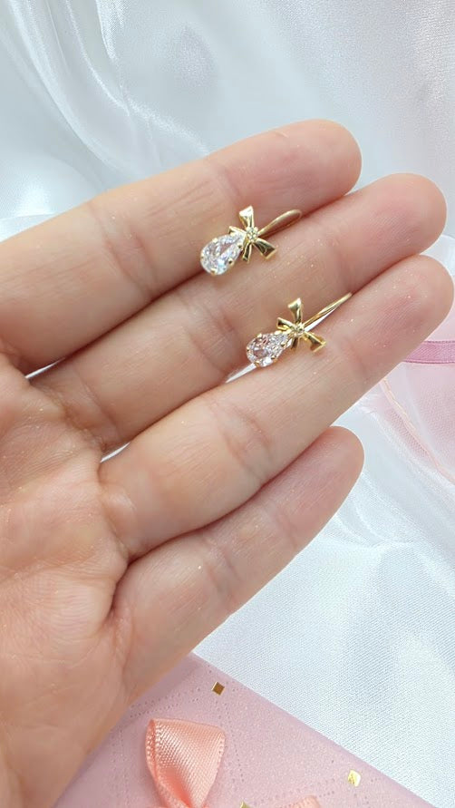 Artes Moñito en Oro de 10k