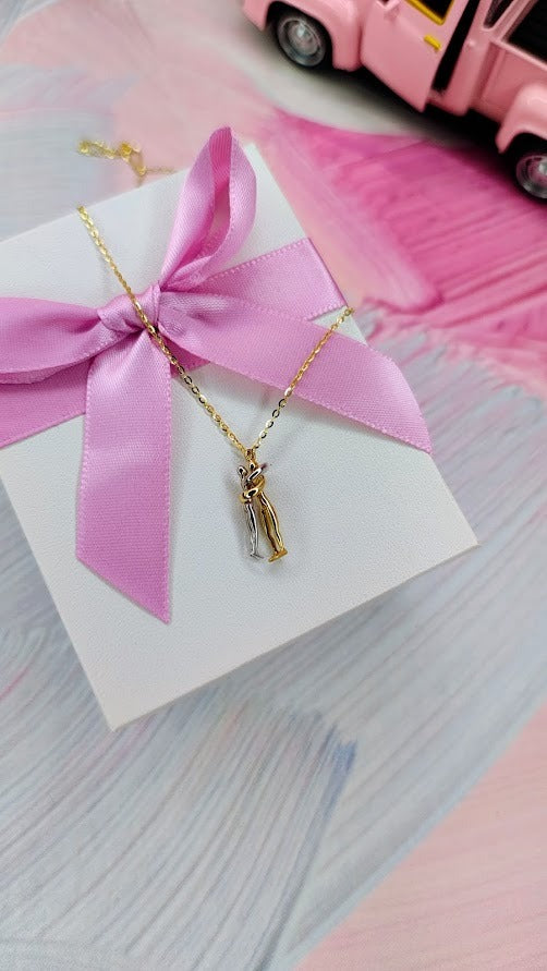 Gargantilla Siempre Juntos en Oro de 10k