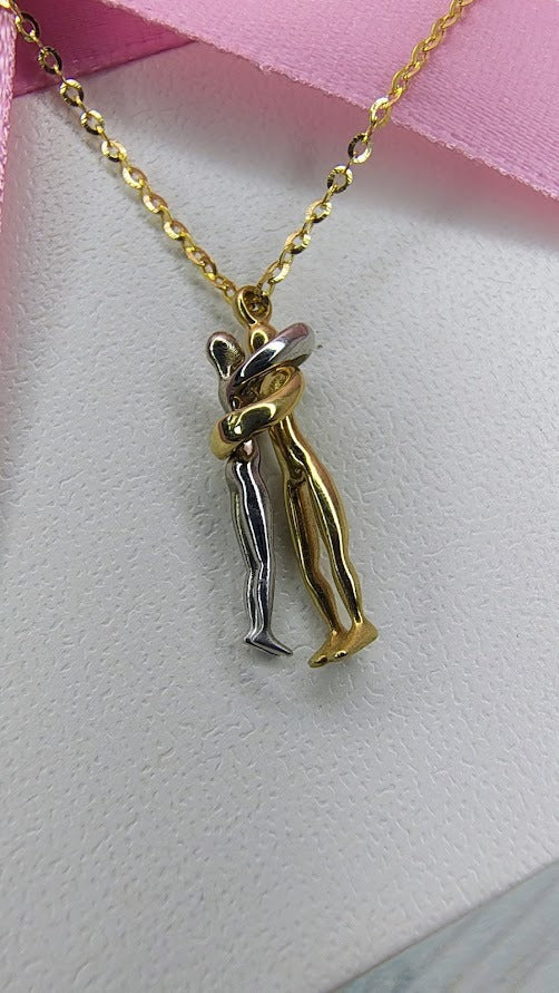 Gargantilla Siempre Juntos en Oro de 10k