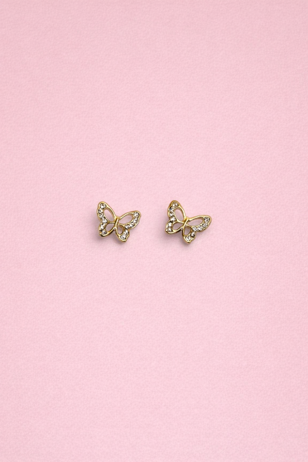 Broquel Mariposa Antifaz de Oro 10k