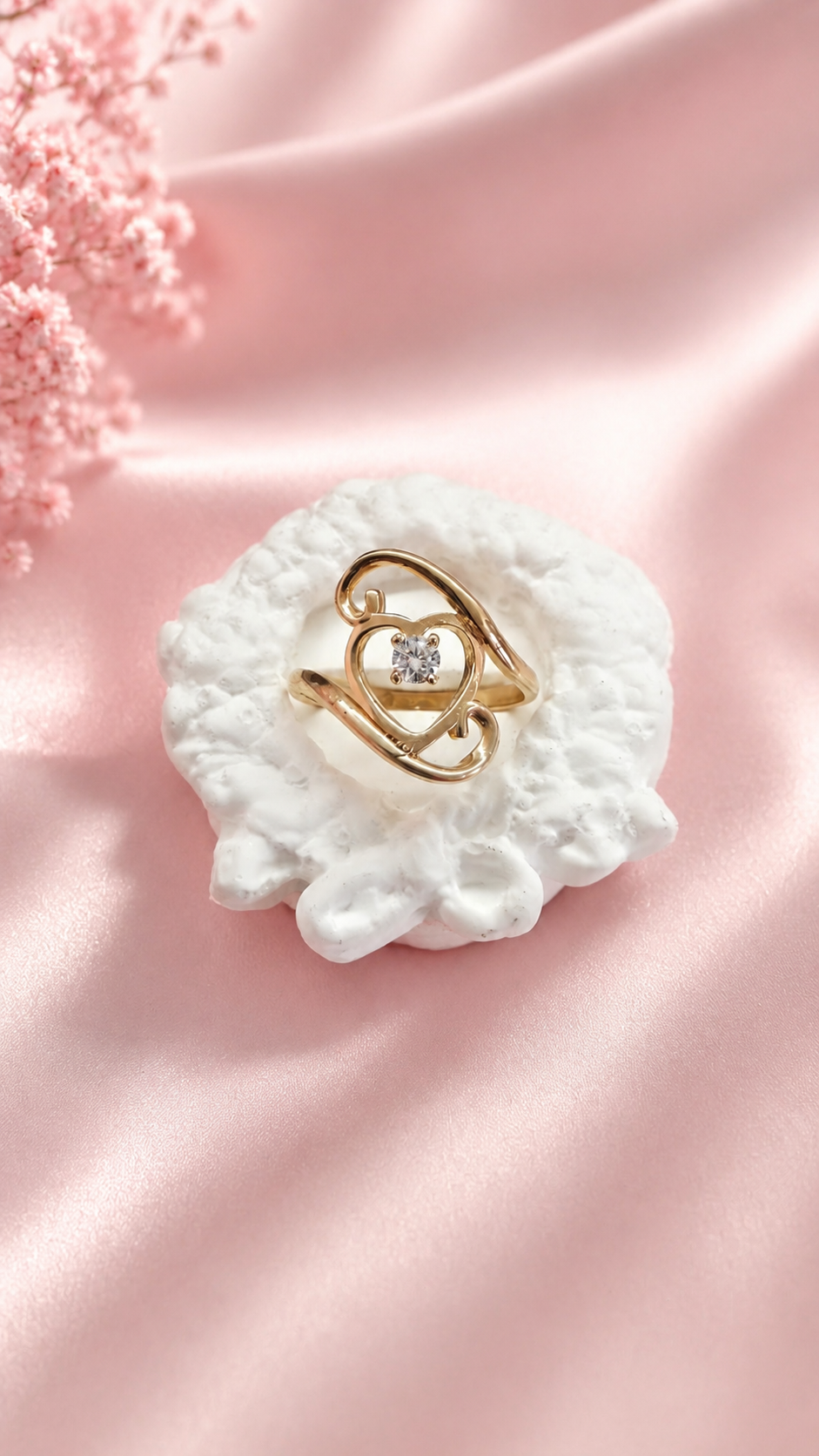 Anillo espiral en Oro de 10k ♥️