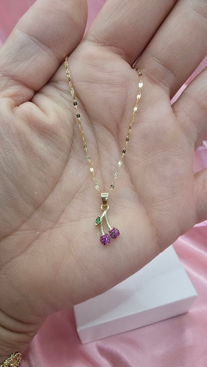Gargantilla Cerecita en Oro de 10k