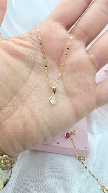 GARGANTILLA BICEL DE ORO 10K