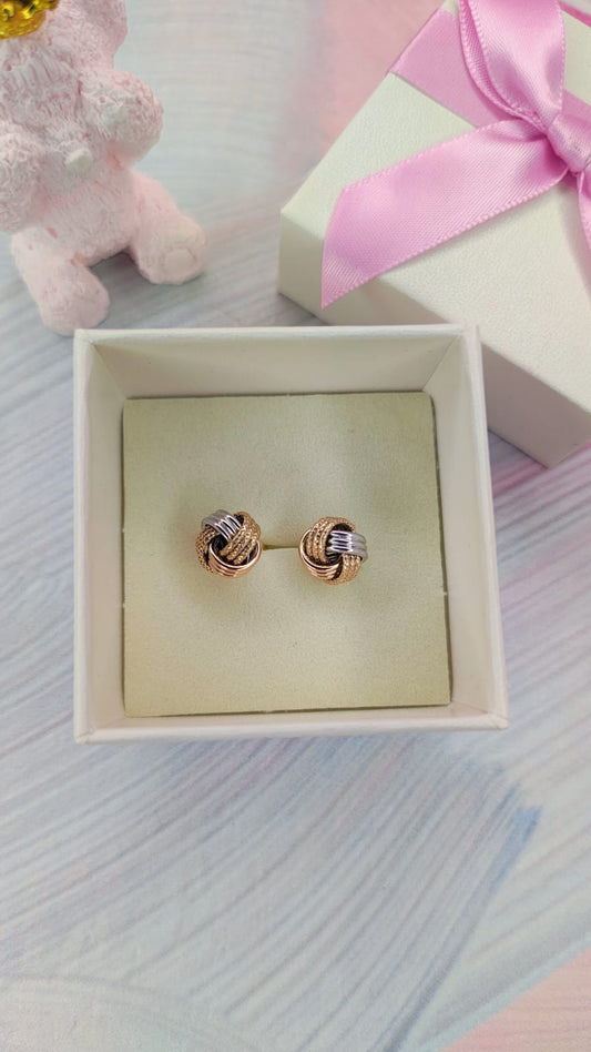 Arete nudo en Oro 10k garantizado