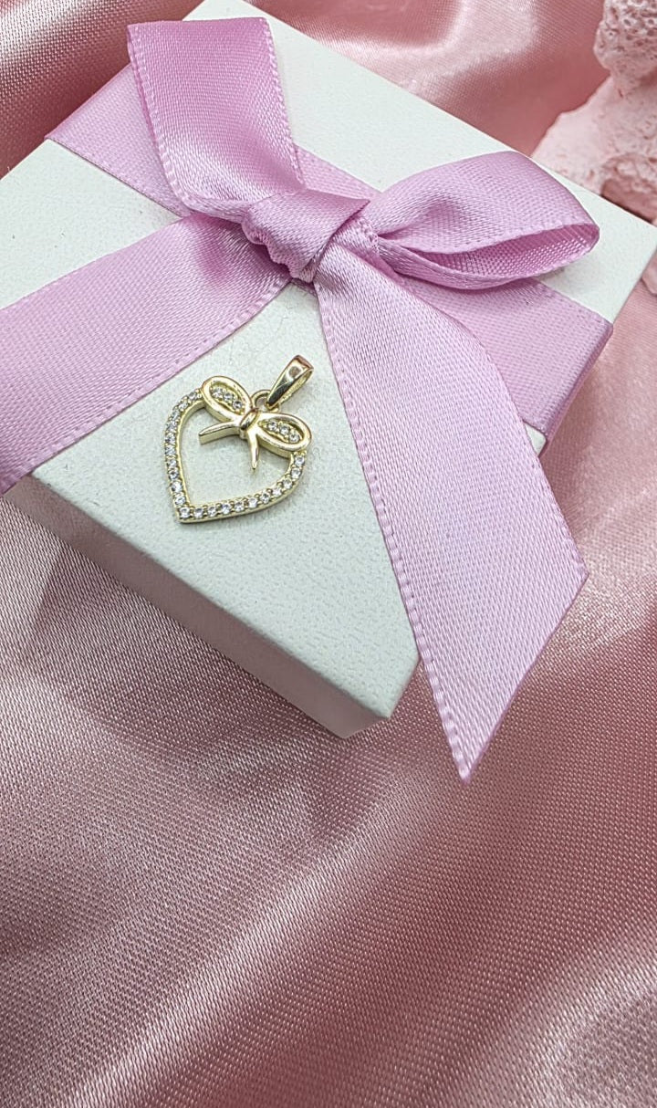 Dije Corazón coquett En Oro De 10k