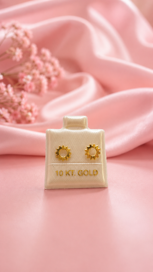 BROQUEL SOL RESAQUE DE ORO 10K